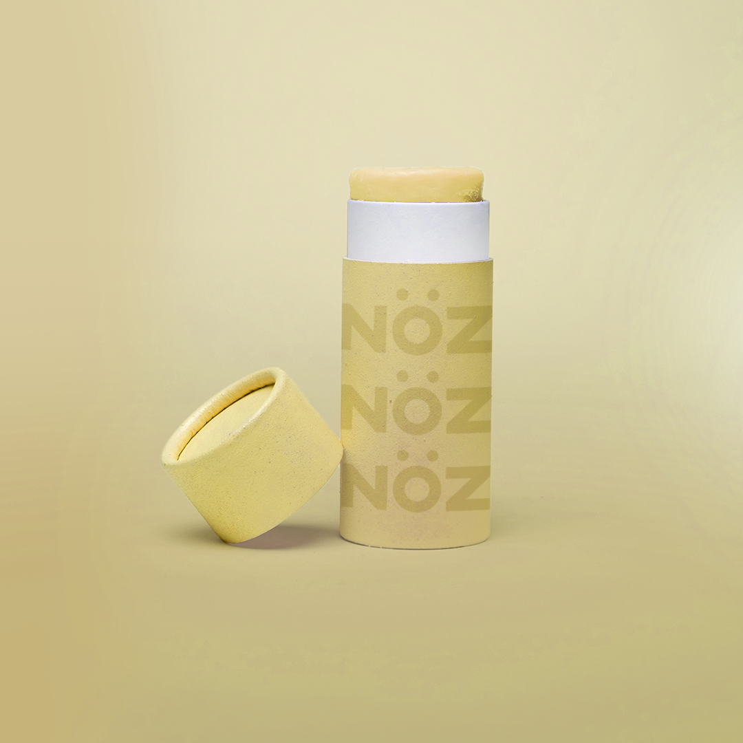 Yellow shade of a vegan, cruelty-free Nöz SPF sunscreen